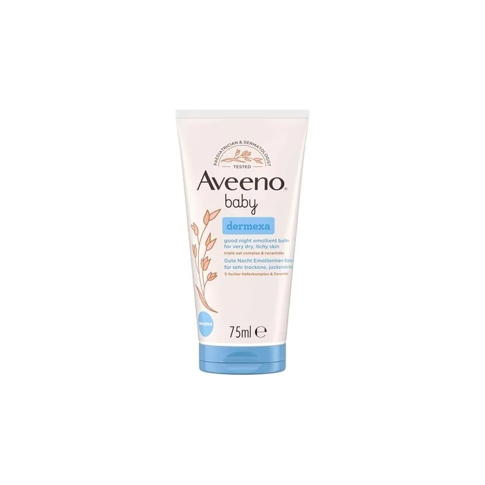 Aveeno Baby Dermexa Good Night Emollient Balm with Triple Oat Complex