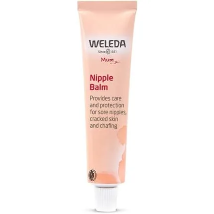 Weleda Nipple Cream Balm for Sore Nipples with Lanolin Developed by Midwives
