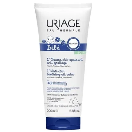 Uriage Bebe 1st Anti-Itch Soothing Oil Balm - 200ml