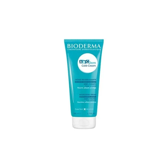 Bioderma Abcderm Coldcream 200ml Nourishing Face And Body Cream For Children