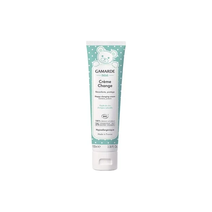 Gamarde Organic Cosmetics: Baby Diaper Cream With Zinc I 100% Natural Baby Product I