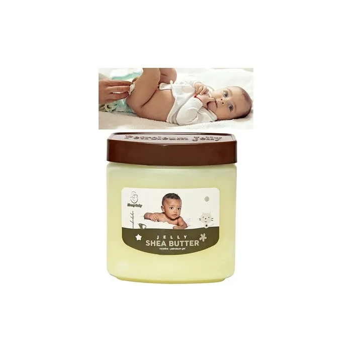 Ebony Vaseline Petroleum Baby Jelly Gel with Shea Butter 368g