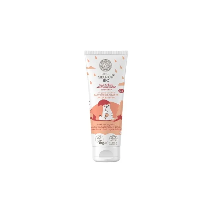 Little Siberica Organic Cream-Powder For Children After Bath 75ml