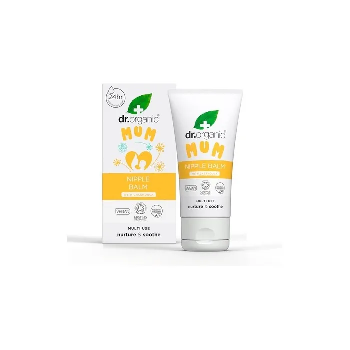 Dr Organic Nipple Balm With Calendula Lanolin Alternative Natural Relief For Sore Cracked Nipples Breastfeeding Soothing Vegan Crueltyfree Paraben Sls Free Certified Organic 30ml
