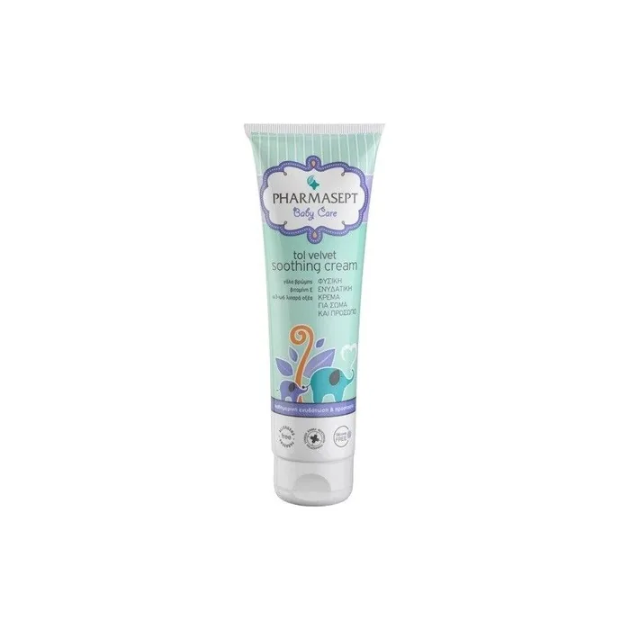 Pharmasept Tol Velvet Baby Soothing Moisturizing Cream for Face and Body 150ml