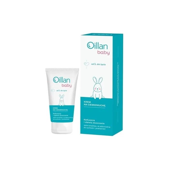 Oillan Baby Cream Against Cradle Cap with Zinc to Soothe Skin