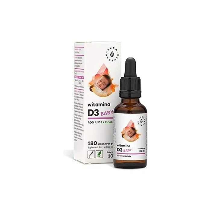 Aura Herbals AU Baby Vitamin D3 30ml
