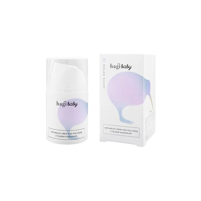 Hagi Baby Natural Diaper Cream With Hemp Oil 50ml