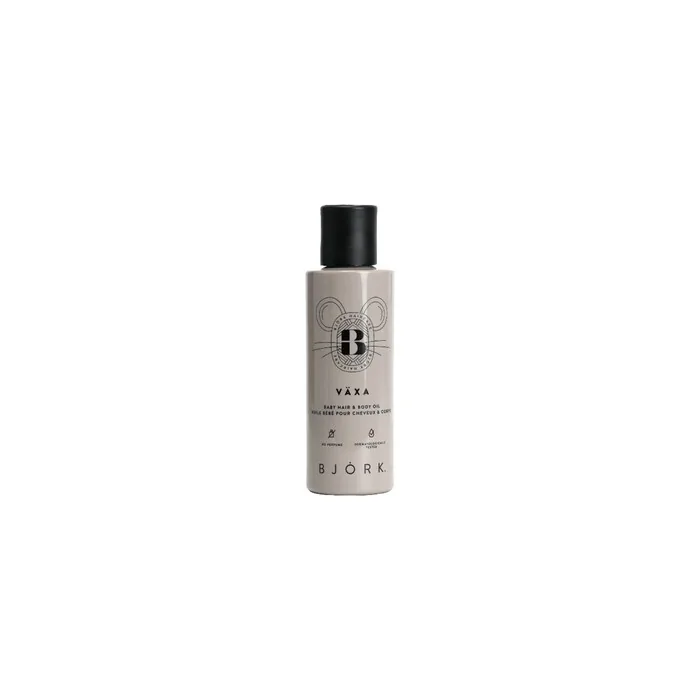 Bjork Vaxa Baby Nourishes Smooths Oil For Hair And Body - 125 Ml