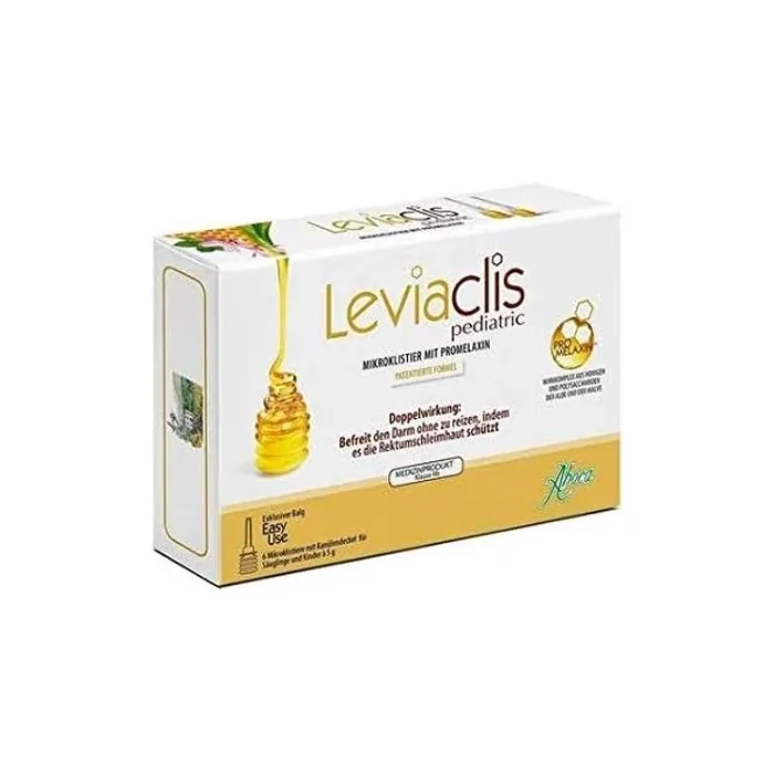 Aboca Leviaclis Pediatrics Microenema 5g - Pack of 6