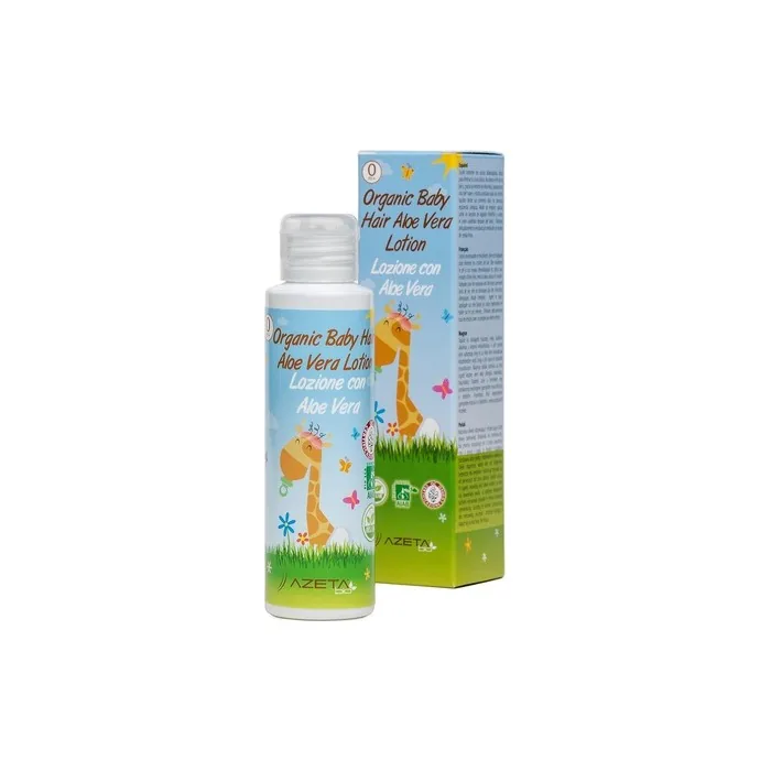 Organic Cradle Cap Hair Nourishing & Soothing Lotion with Aloe Vera for Newborns