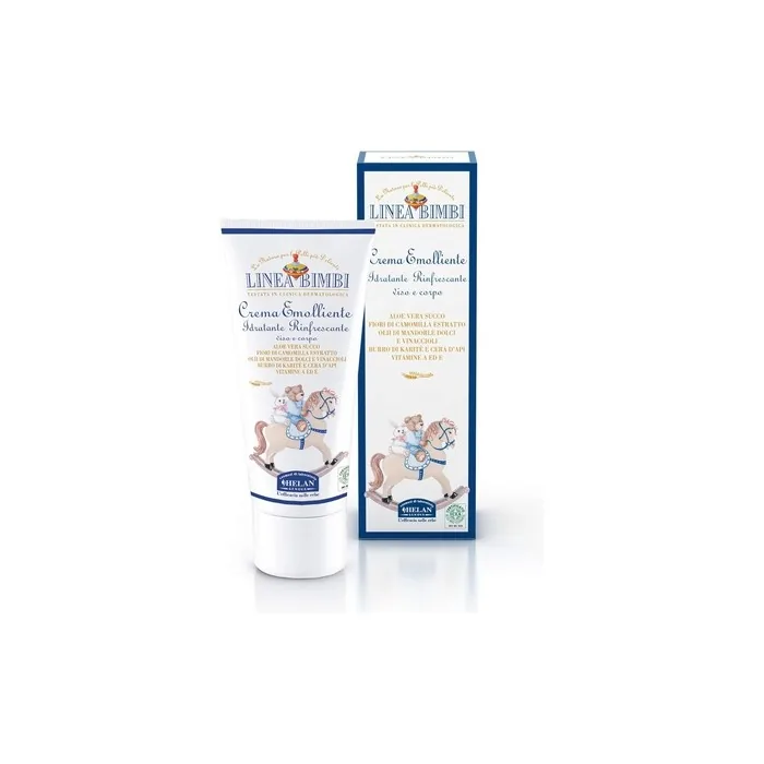Helan Organic Baby Line Emollient Cream Moisturizing Face and Body 100ml