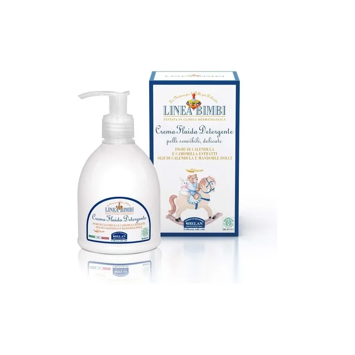 Helan Linea Bimbi Baby Cleansing Cream with Calendula and Sweet Almonds Calming