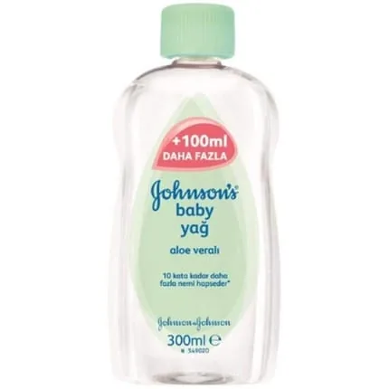 Johnson's Baby Baby Oil with Aloe Vera 300ml