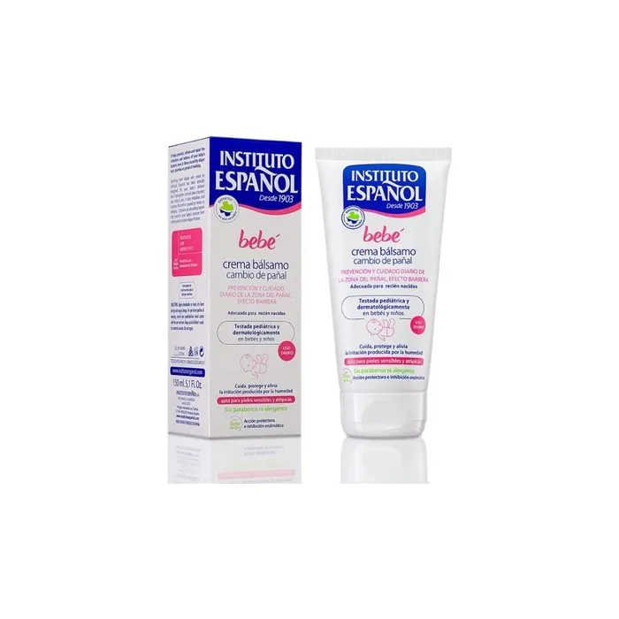 Instituto Espaol Baby Balm Cream 150ml Soothing Relief Diaper Rash Cream