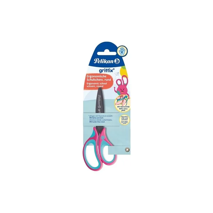 Griffix Rounded Scissors Lovely Pink