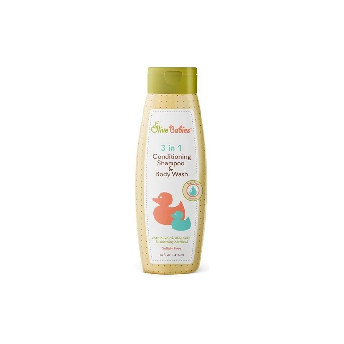 Vitale Olive Babies 3 in 1 Conditioning Shampoo & Body Wash 414ml