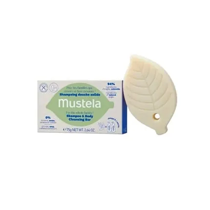 Mustela Organic Shower Shampoo Solid 75g By Mustela
