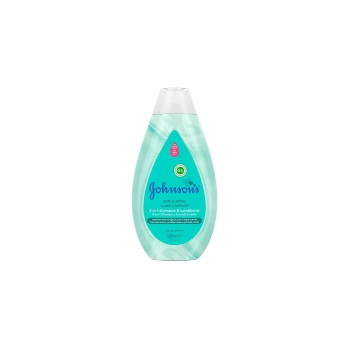 Johnson's Baby Soft And Brilliant 2 In 1 Shampoo And Conditioner 500ml