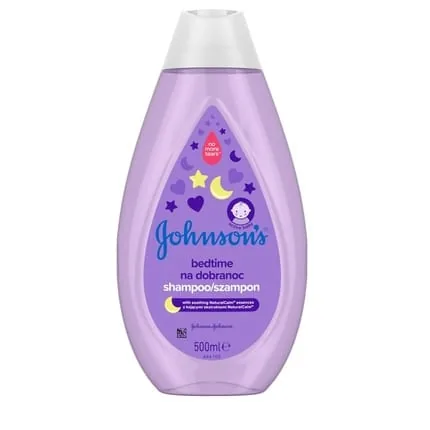 Johnson's Baby Bedtime Shampoo with Relaxing Lavender 500ml - Pack of 2