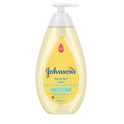 Johnson's Baby Top-to-Toe Wash Liquid for Body and Hair 500ml