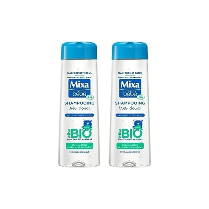 Mixa Baby Very Gentle Organic Shampoo 300ml
