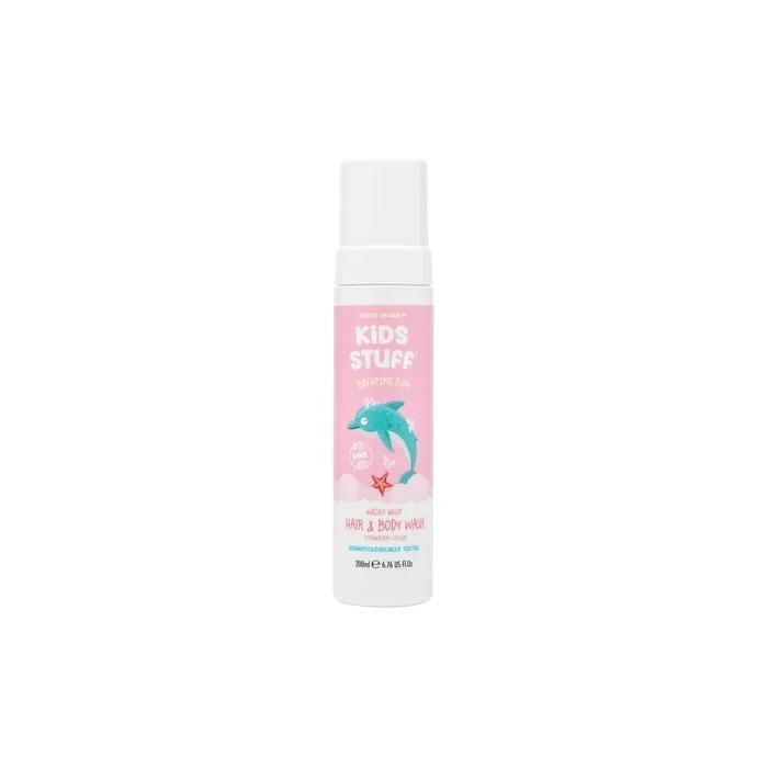 Kids Stuff Whacky Whip Hair & Body Wash Pink 200ml