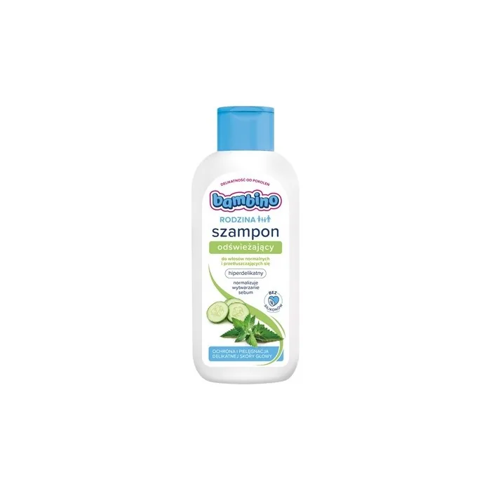 Bambino Refreshing Shampoo For Normal And Oily Hair 400ml