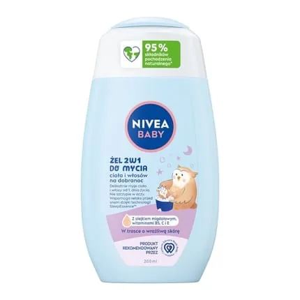 Nivea Baby Good Night 2 In 1 Gel For Body And Hair 200ml