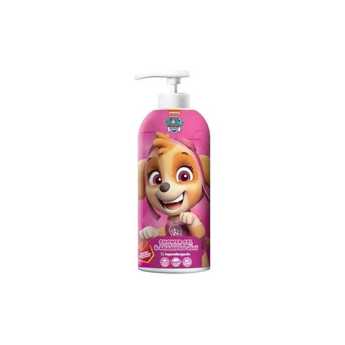 Psi Patrol 2in1 Washing Gel And Shampoo Strawberry 1000ml