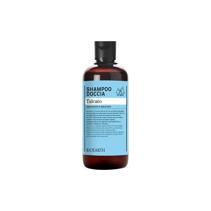 Bioearth Family Talc Shower Shampoo 500ml