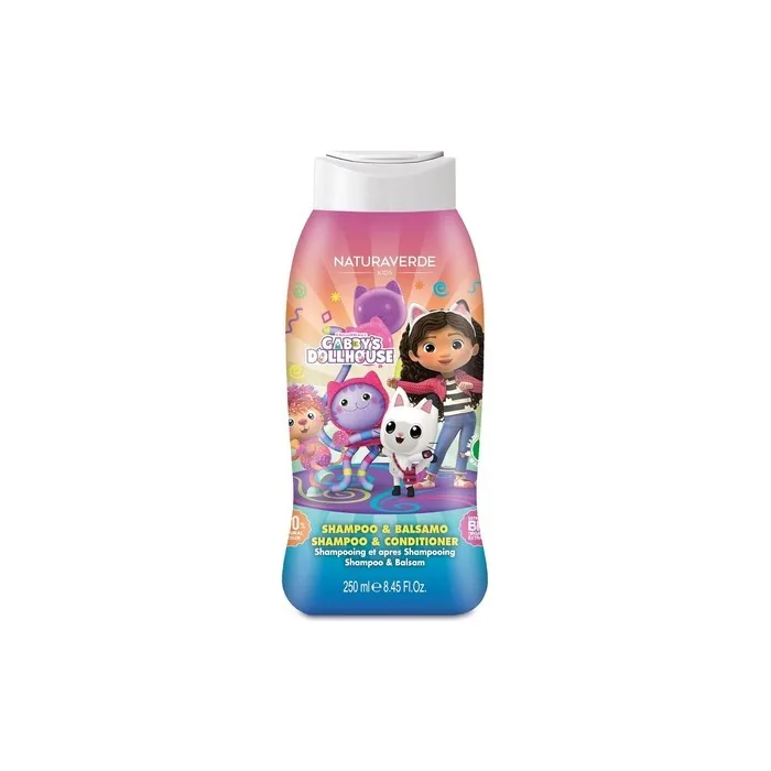 Naturaverde Kids Gabby's Dollhouse Shampoo and Conditioner 250ml