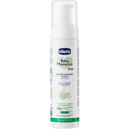 Kids Delicate Skin 2 in 1 Mousse Shampoo and Conditioner 150ml