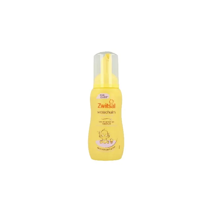Zwitsal Wash Foam For Sensitive Baby Skin Dermatologically Tested Bottle 200ml
