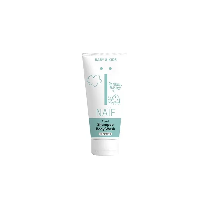 Naif 2 In 1 Shampoo And Body Wash For Children And Babies, 200 Ml