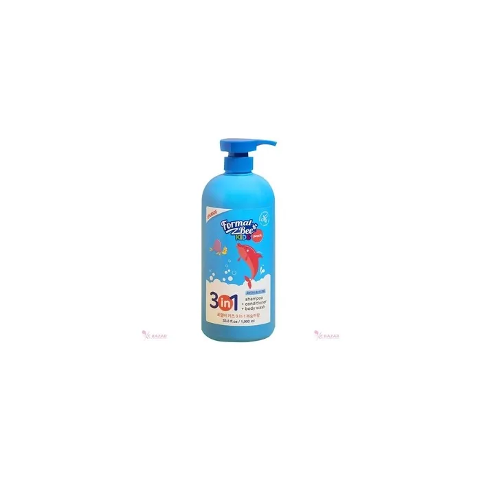 Formal Bee Formalbee Kids 3 In 1 Shampoo Conditioner And Body Wash 1000ml