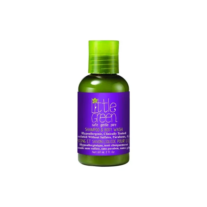 Littlegreen Champu Y Jabon Liquido Corporal 60mlniños