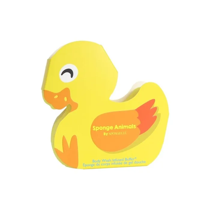 Spongelle Kids Body Wash Infused Buffer Children's Sponge Duck