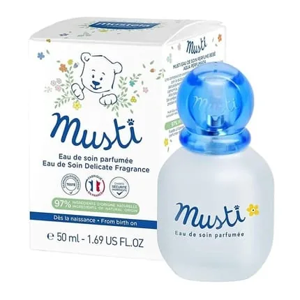 Musti Eau De Soin Perfumed Water For Infants And Children 50ml By Musti