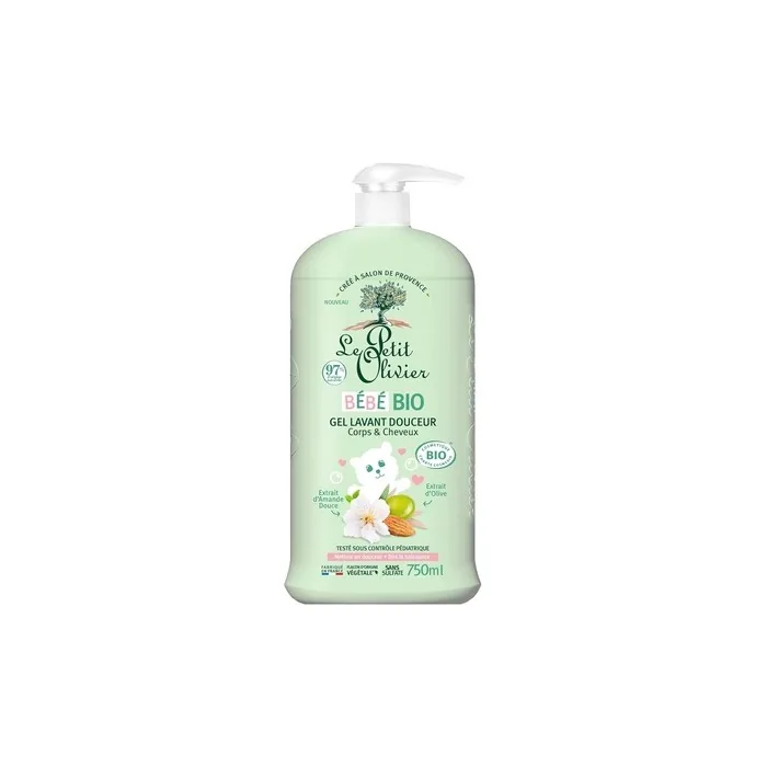 Le Petit Olivier Soft Wash Gel Organic Baby Body and Hair