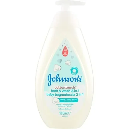 Johnson's CottonTouch 2-in-1 Bath & Wash 500ml