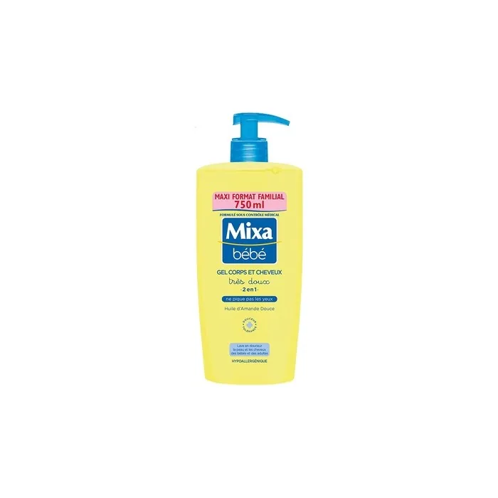 Mixa Bebe Body and Hair Gel 750ml