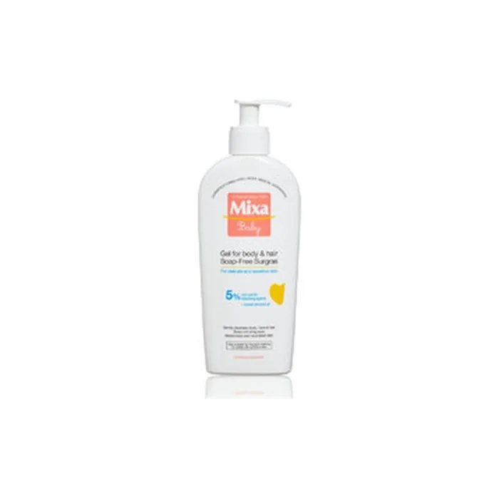 Mixa Baby Gel For Body And Hair Soapfree Surgres Extra Nourishing Cleansing Gel 400 Ml