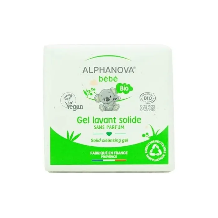 Alphanova Baby Organic Solid Cleansing Gel 100g