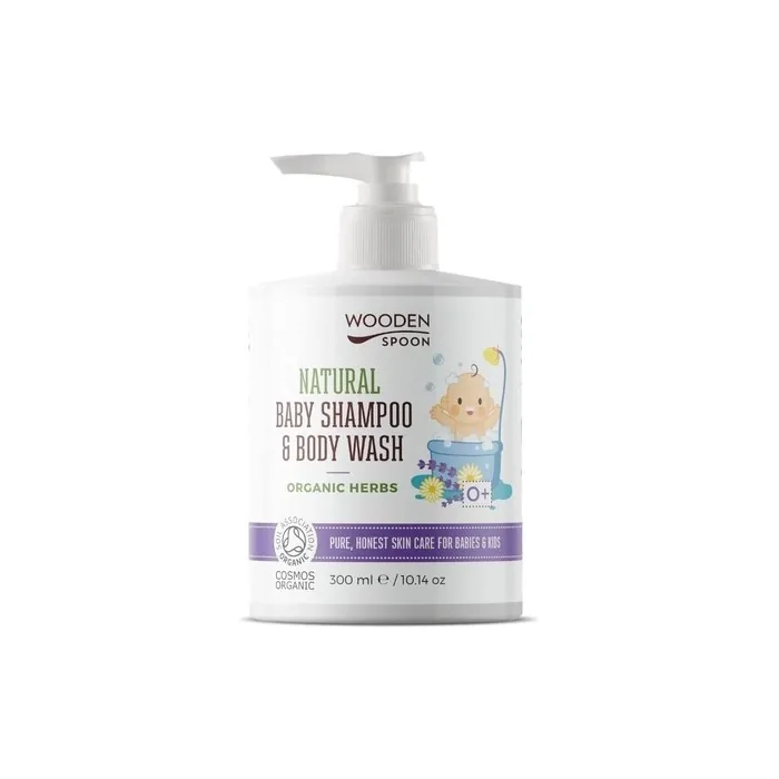2-in-1 Baby Shower Gel and Shampoo with Herbs