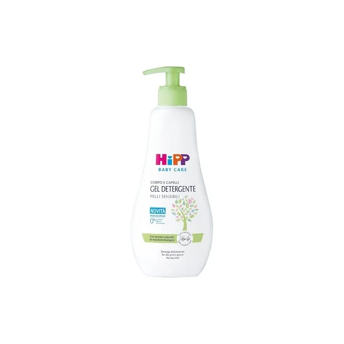 Hipp Baby Care Cleansing Gel for Sensitive Skin with Natural Organic Almond