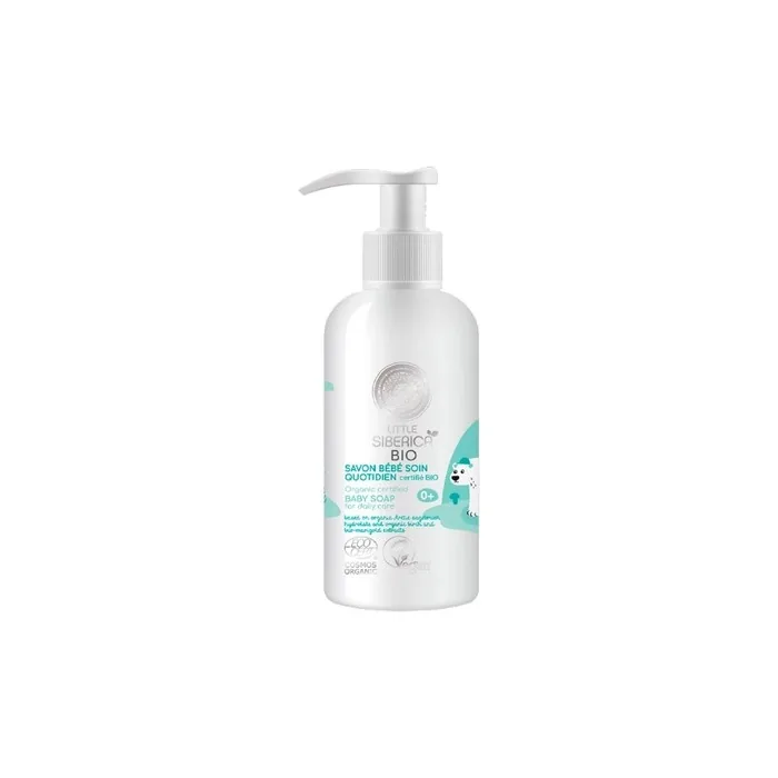 Little Siberica Organic Soap For Children Based On Organic Wormwood Hydrosol 0+ 250ml