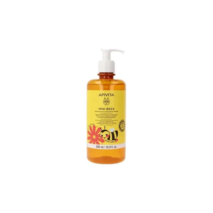 Apivita Mini Bees Infant Gel Calendula & Honey 500ml