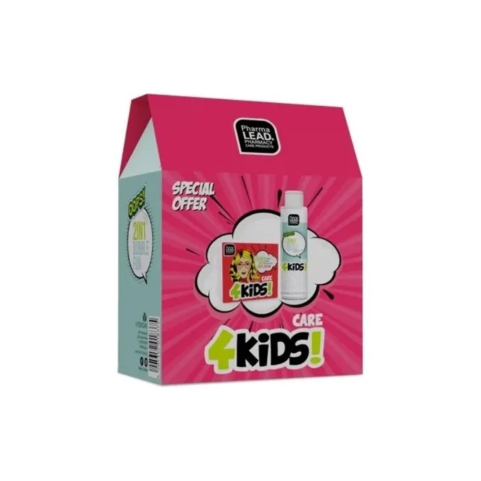 Pharmalead Kids Promo Pack 2in1 Bubble Fun Shampoo And Shower Gel 100ml And Shiny Skin Face Cream Gel 50ml