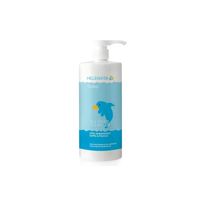 Helenvita Baby All Over Kids Wash with Cotton Extract and Provitamin B5 1000ml